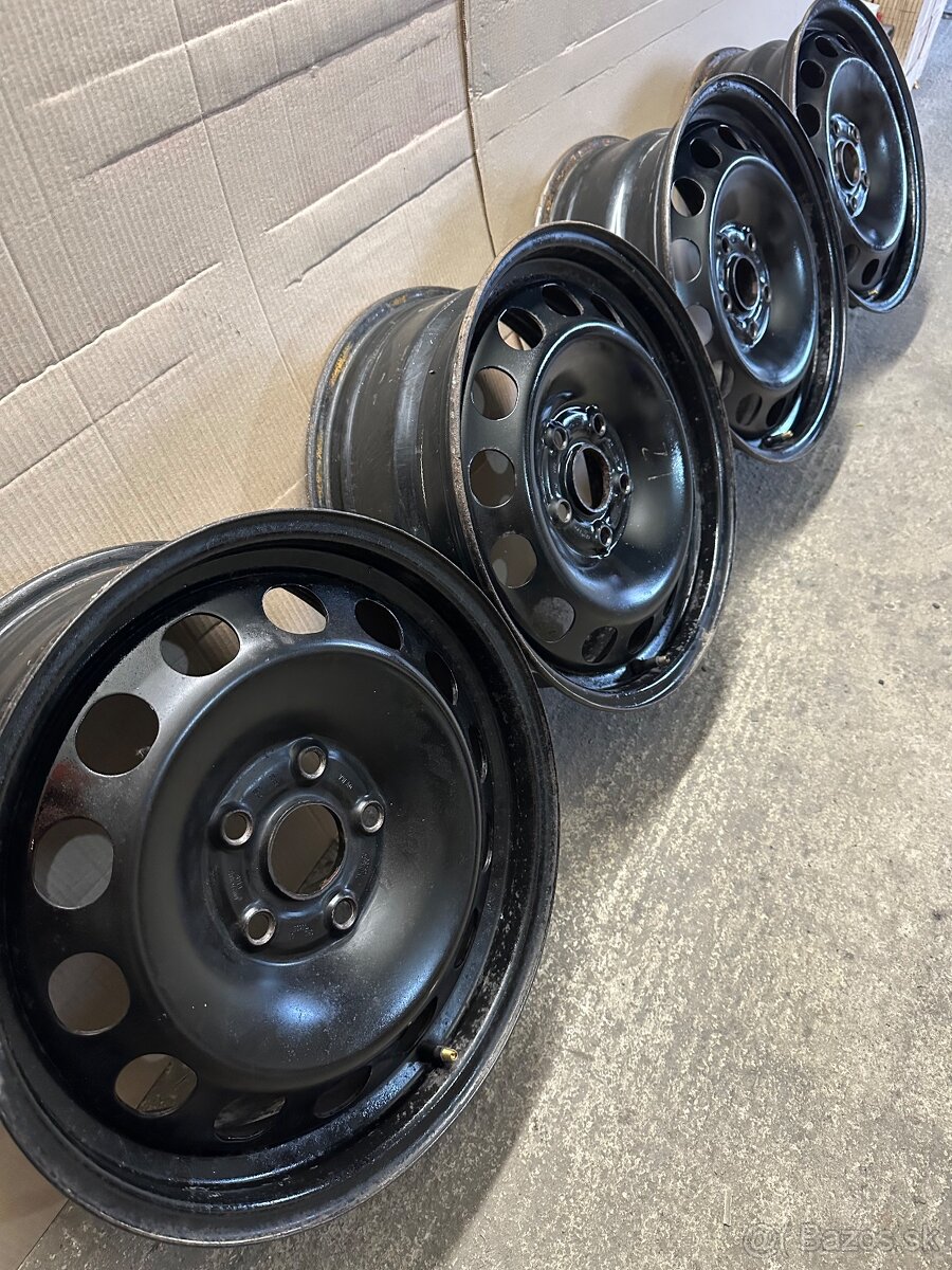 Originál VW/SKODA/SEAT/AUDI plechové disky 5x112 r16