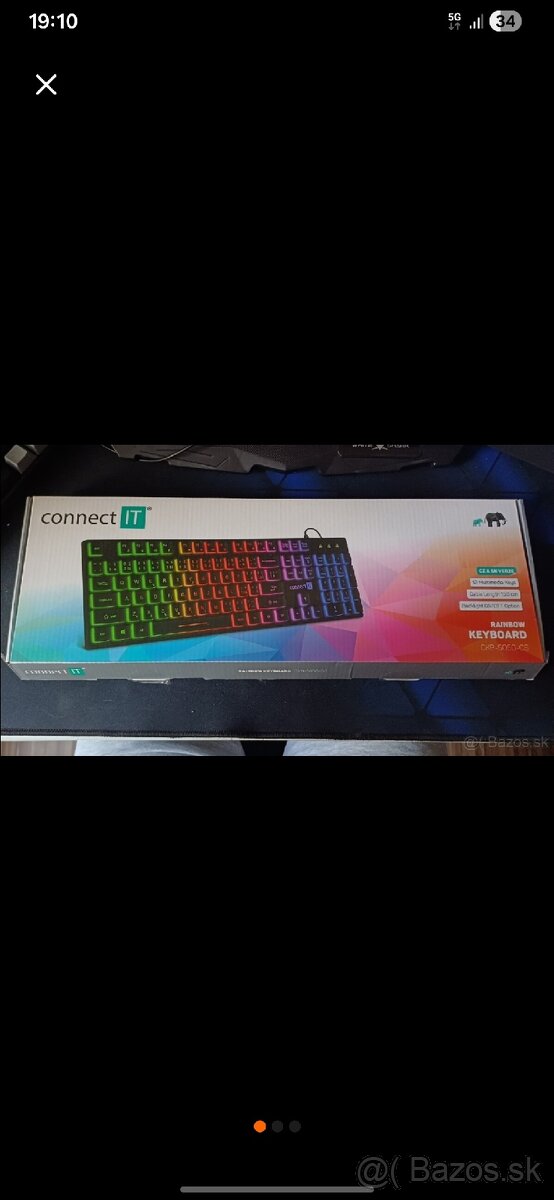 Herná klávesnica Connect IT