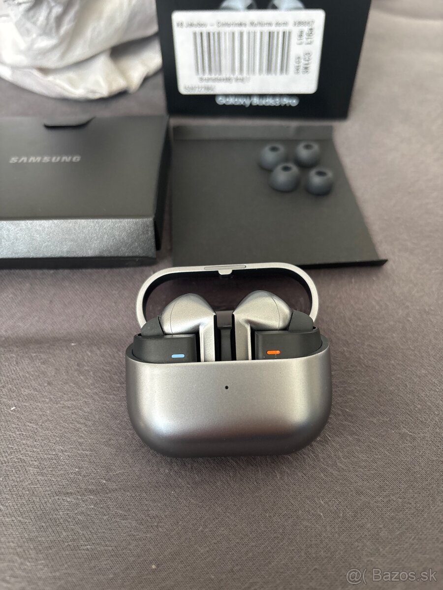 Samsung Buds3 Pro strieborné - nové