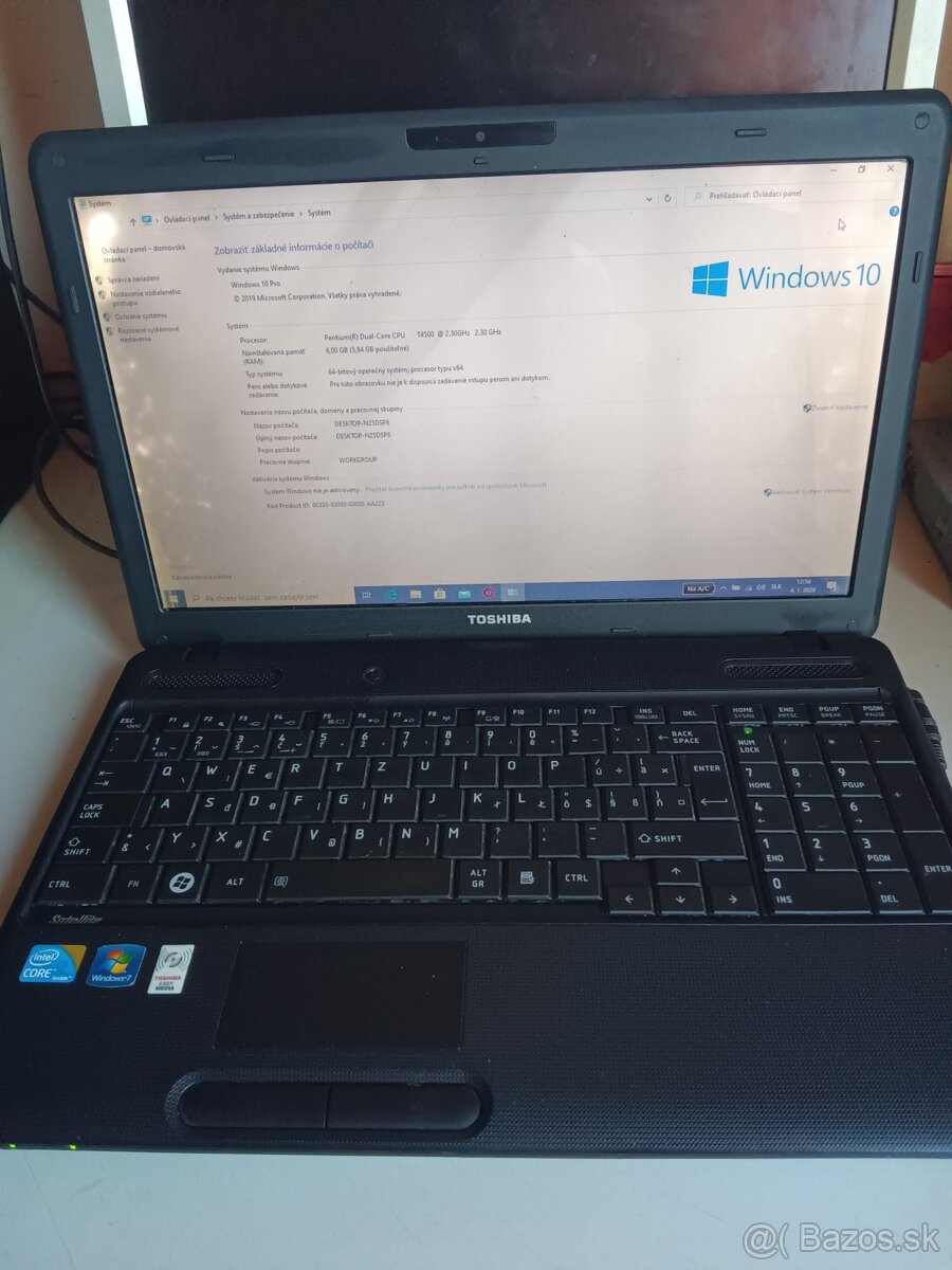 Toshiba Satellite C660