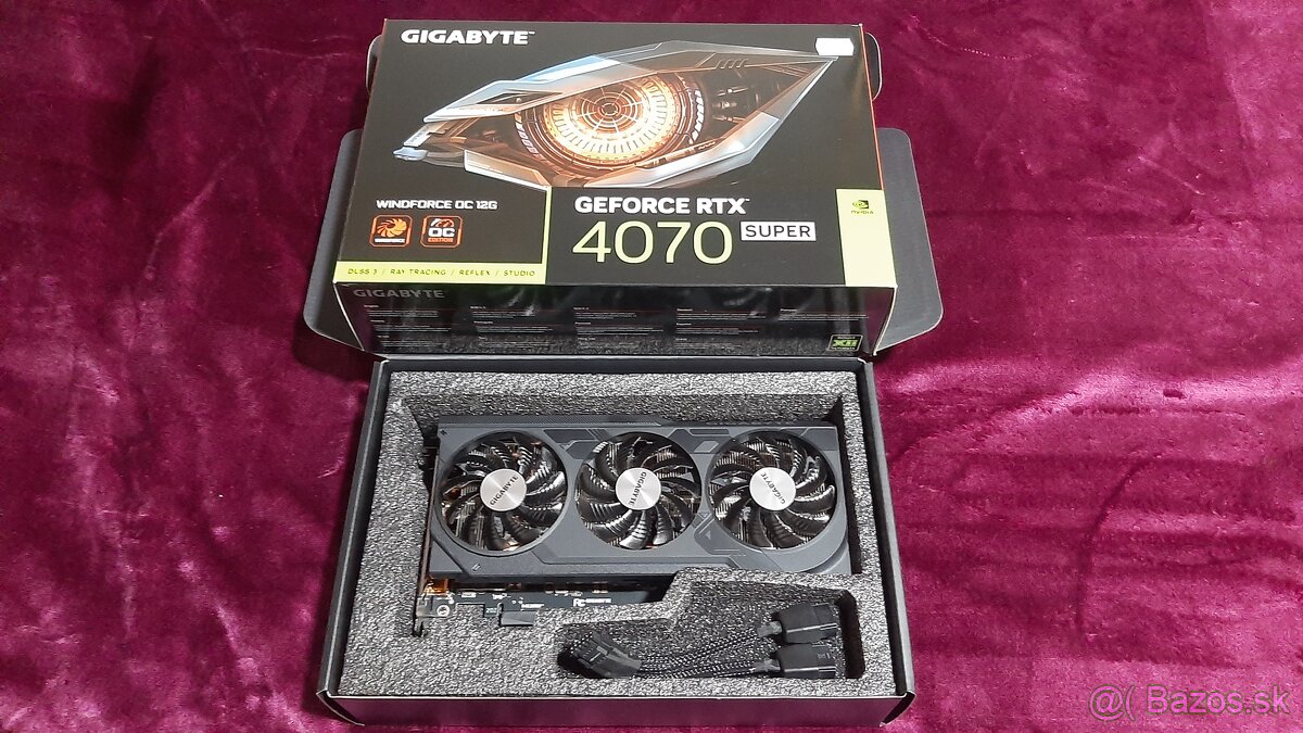 RTX 4070 super windforce 12gb 192 bit