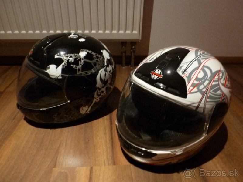 motorkárske helmy veľ. S a L