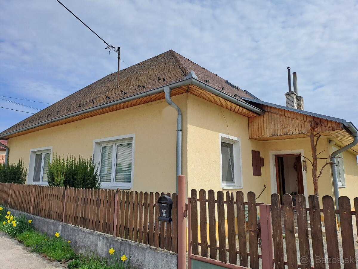 Krásny dom na predaj v obci Dolné Držkovce