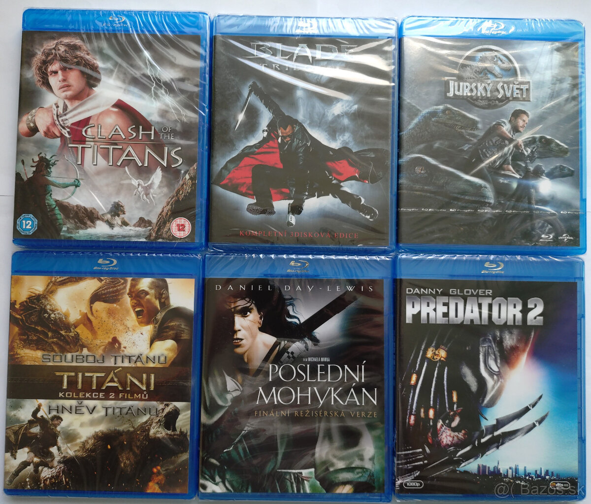 Predám 4K Ultra HD blueray,Blueray,DVD