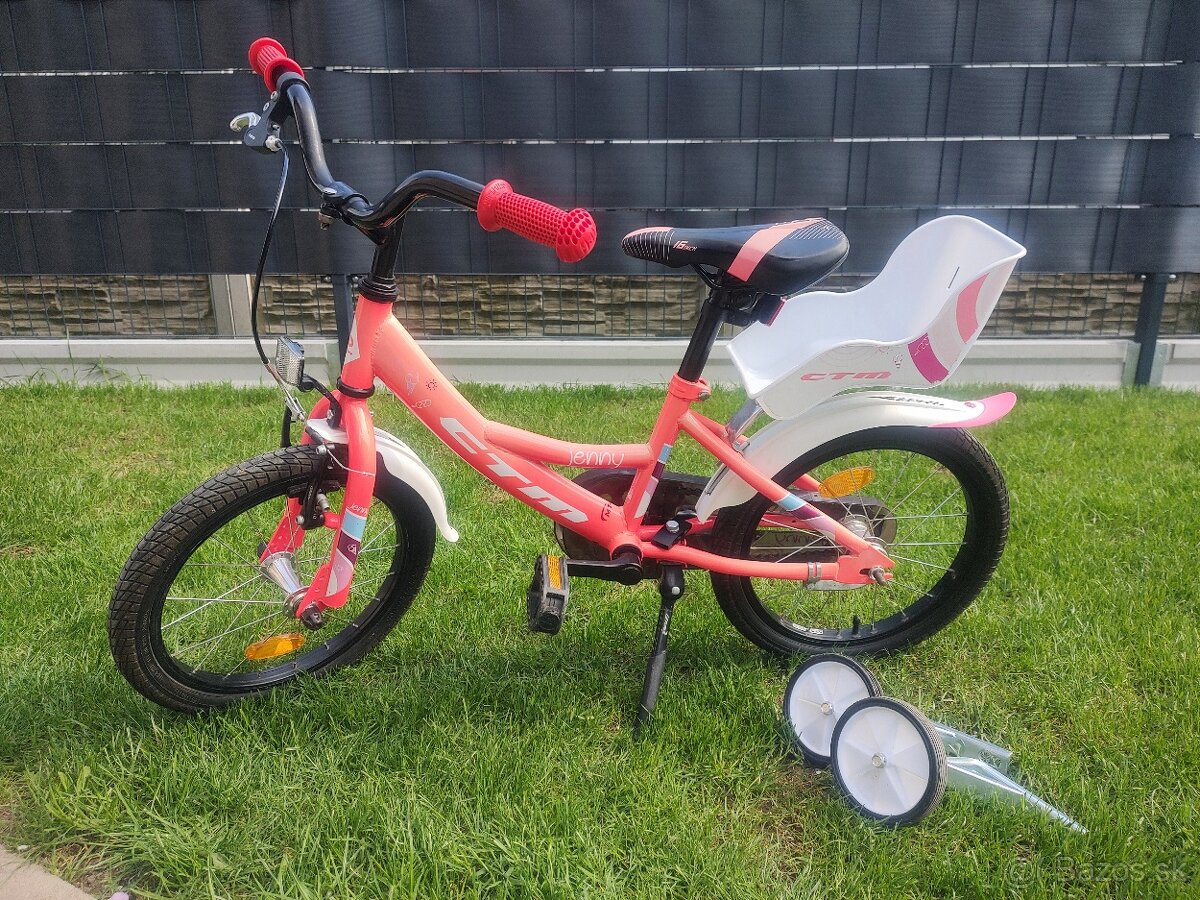 Dievčenský bicykel CTM 16