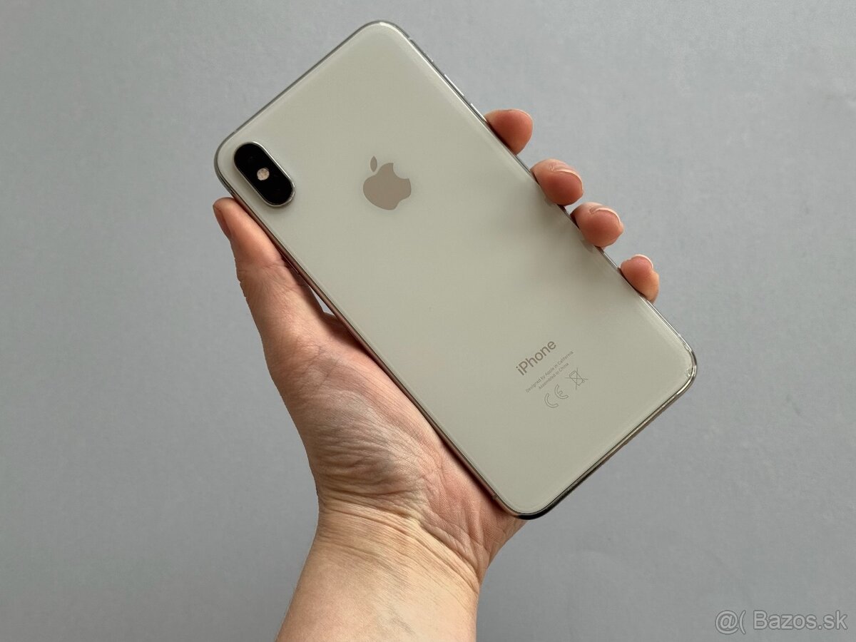 iPhone XS Max 512GB Silver Nová Baterka