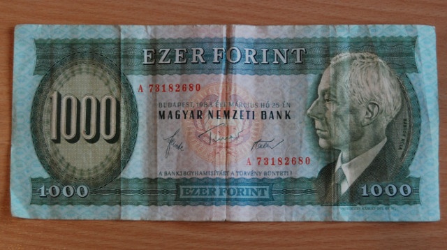 Bankovky - Maďarsko 1983 - 1000 forintov