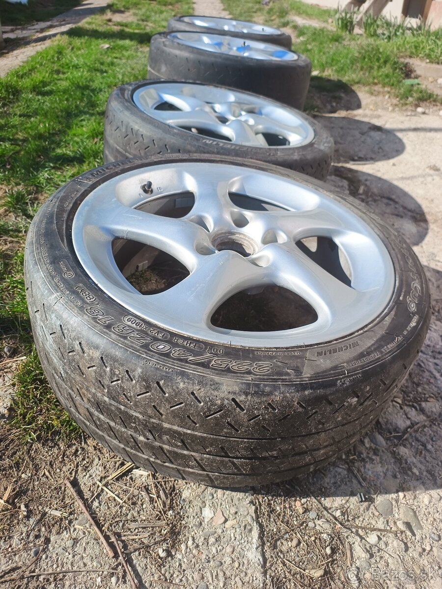 Predám Alu disky/ Elektróny Porsche OEM R18 dvojrozmer