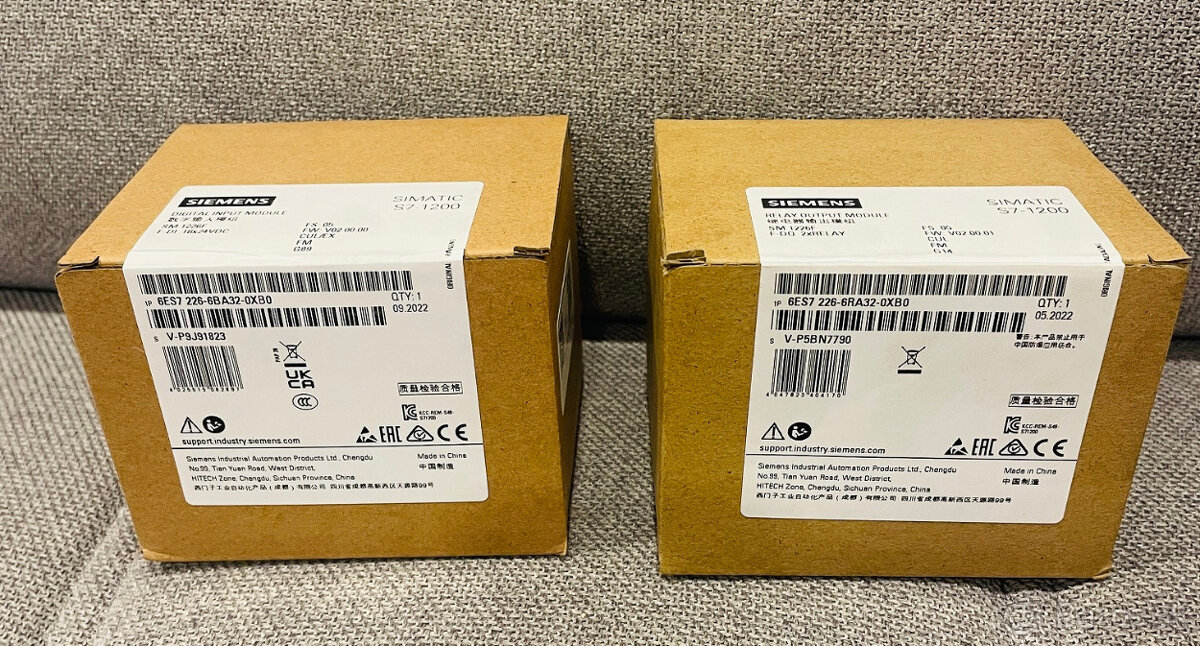 SIEMENS SIMATIC S7-1200 moduly
