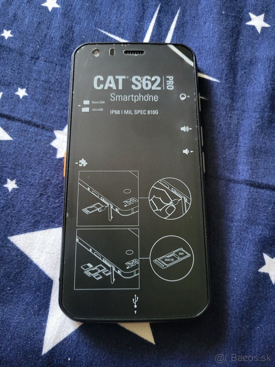 Predám nový CAT S62 pro termokamera komplet balenie 2 roky z
