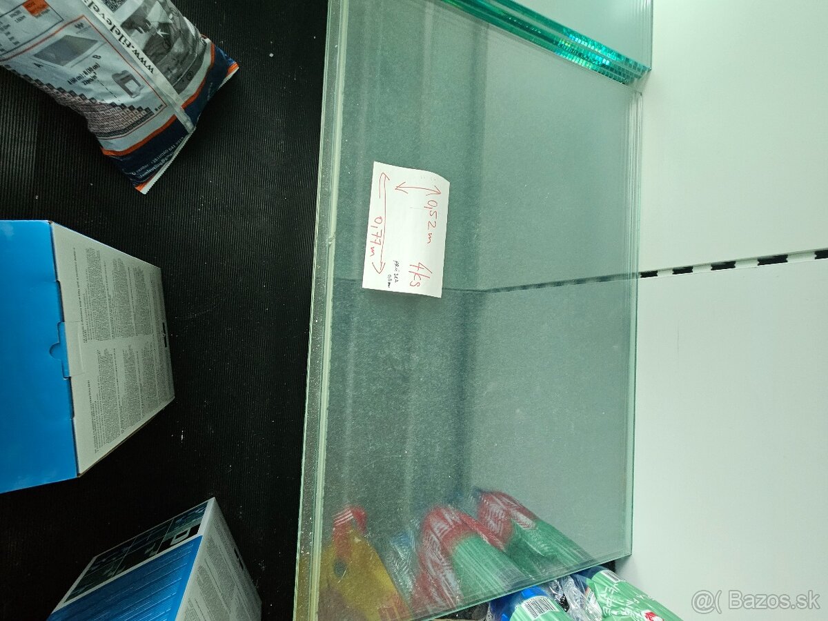 Predám sklo.