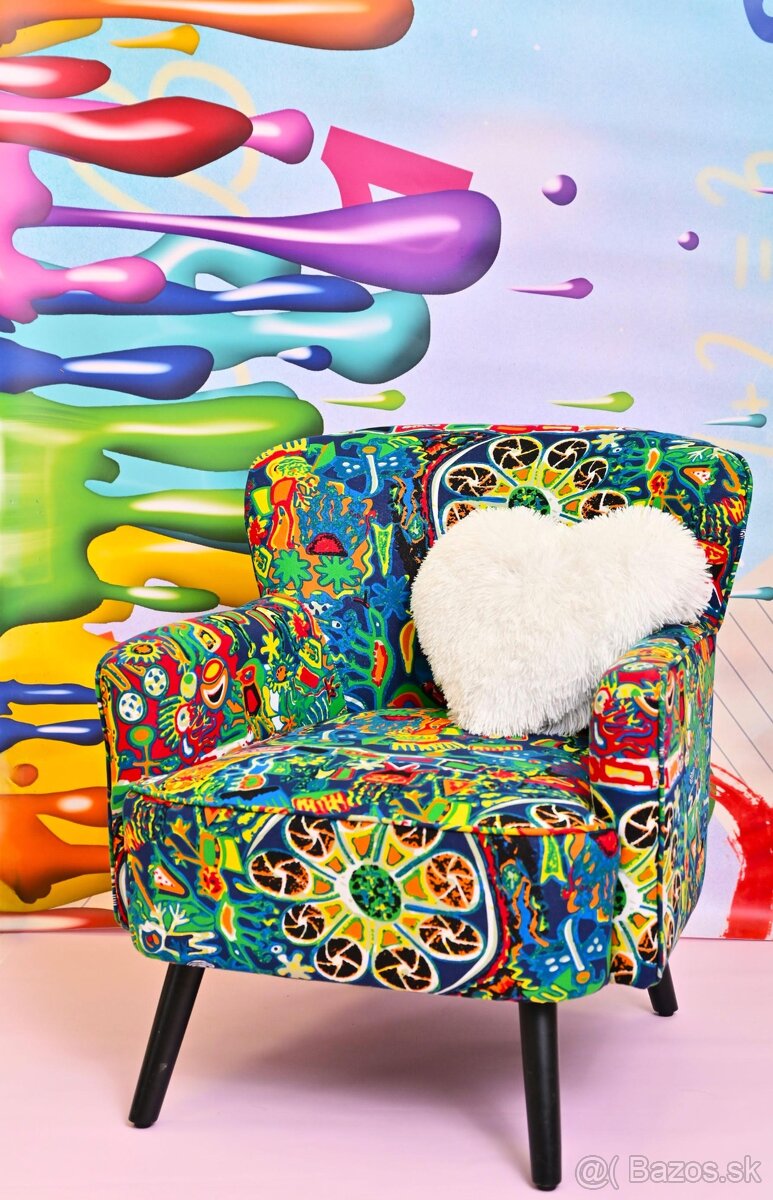 Kreslo Patchwork