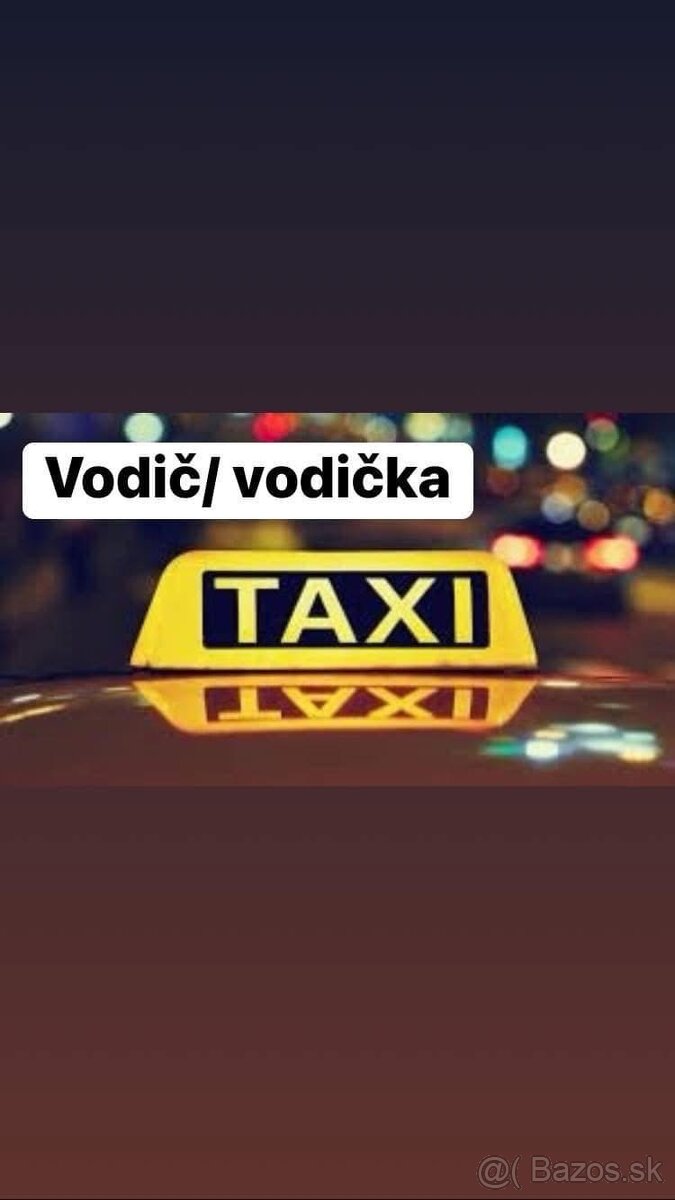Vodič taxislužby 🚕