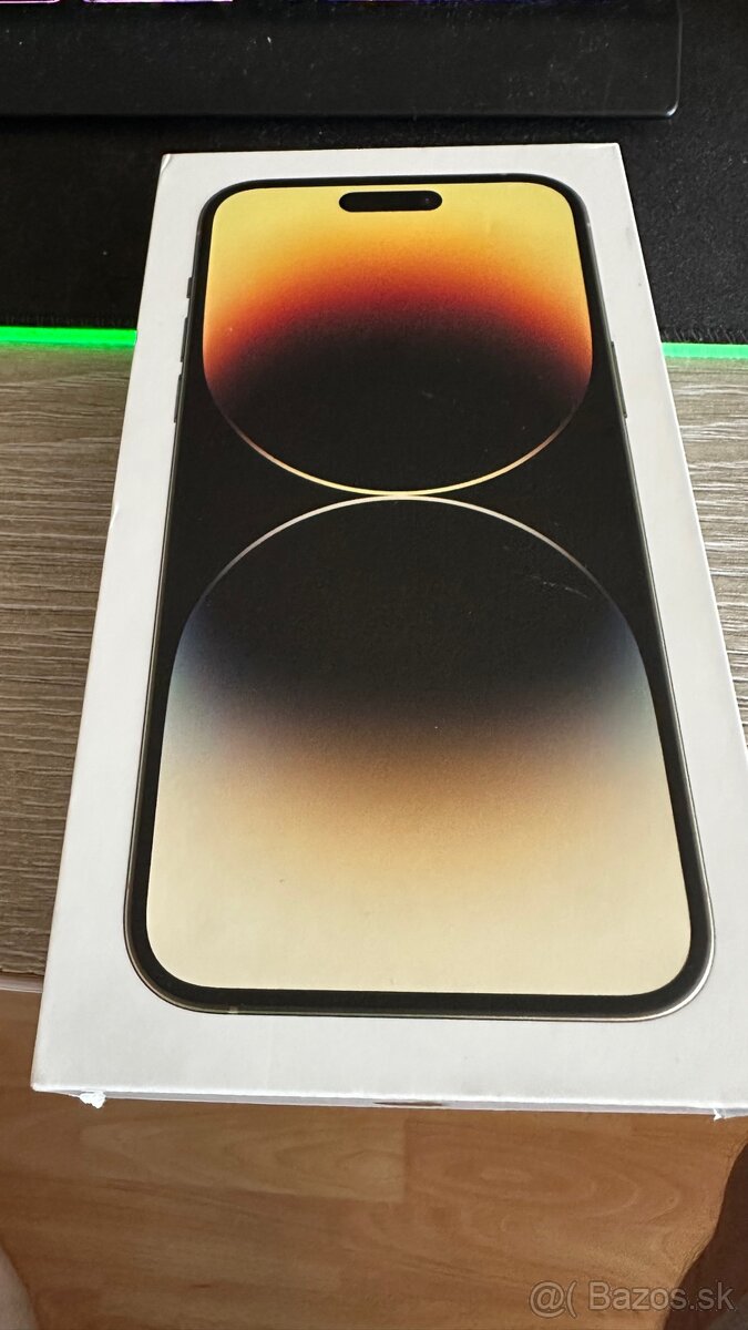 Iphone 14 max pro 256gb gold