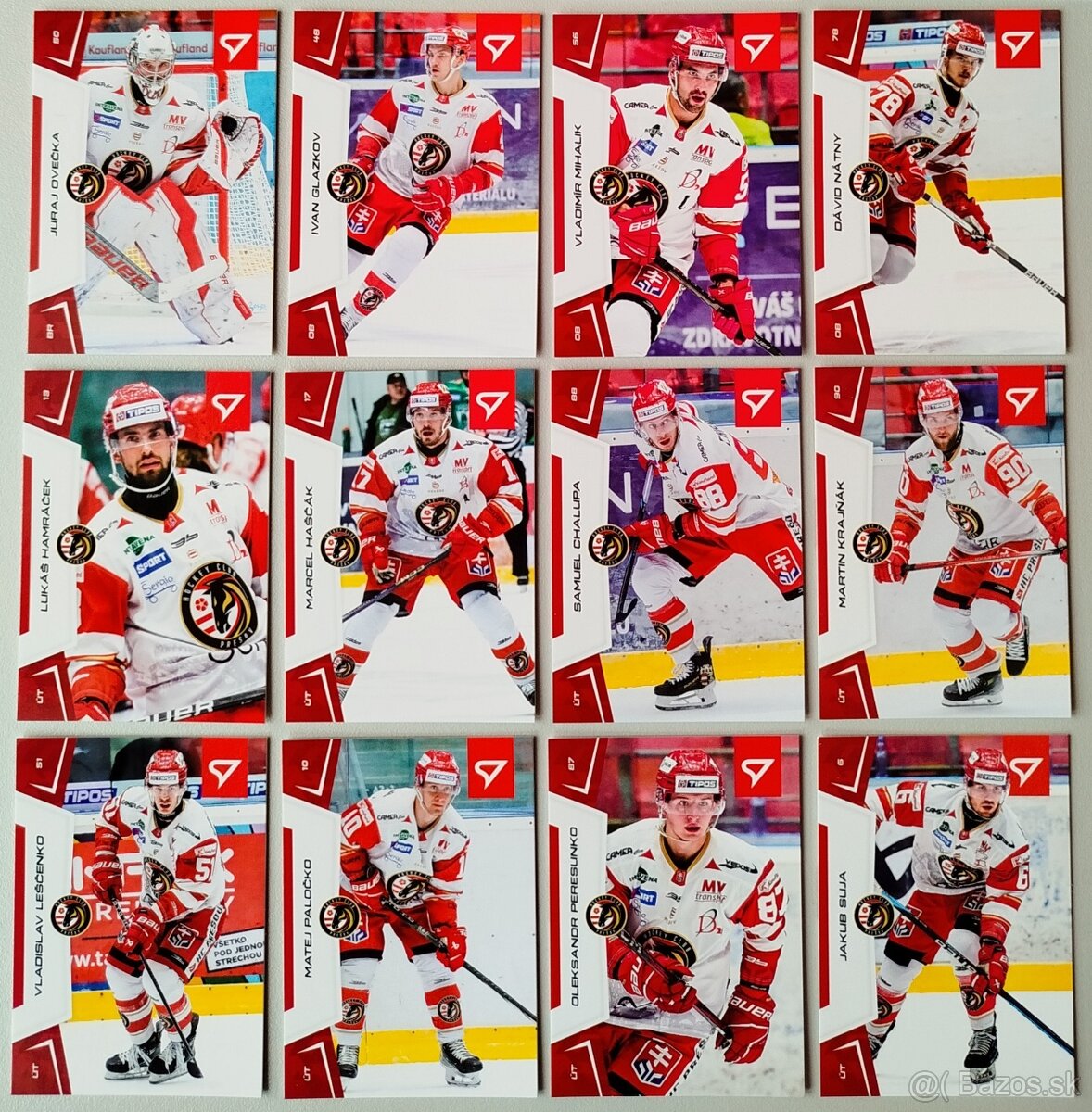 Hokejové kartičky SLOVENSKÁ HOKEJOVÁ LIGA 24/25 - HC PREŠOV