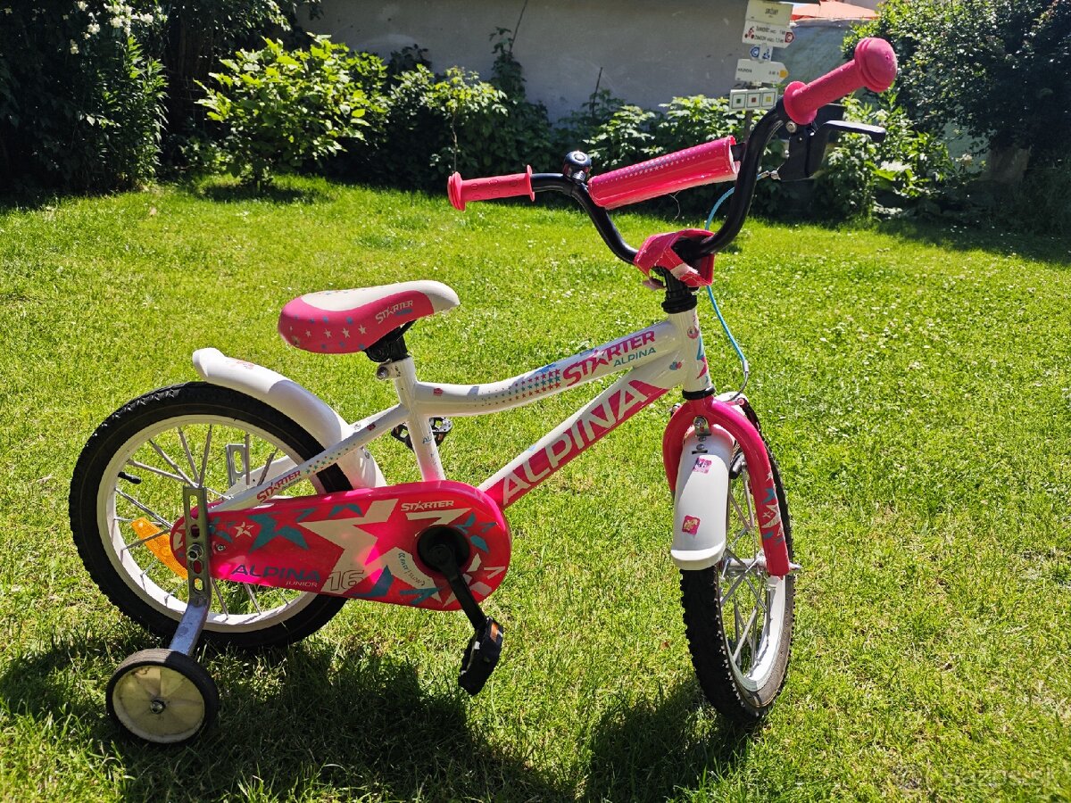 Detský bicykel Alpina Starter 16 "