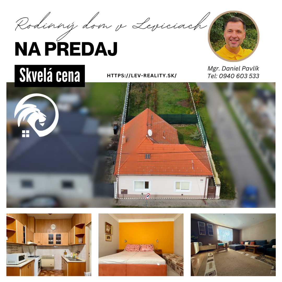Viac než len dom – priestor pre tvoje sny v srdci Levíc