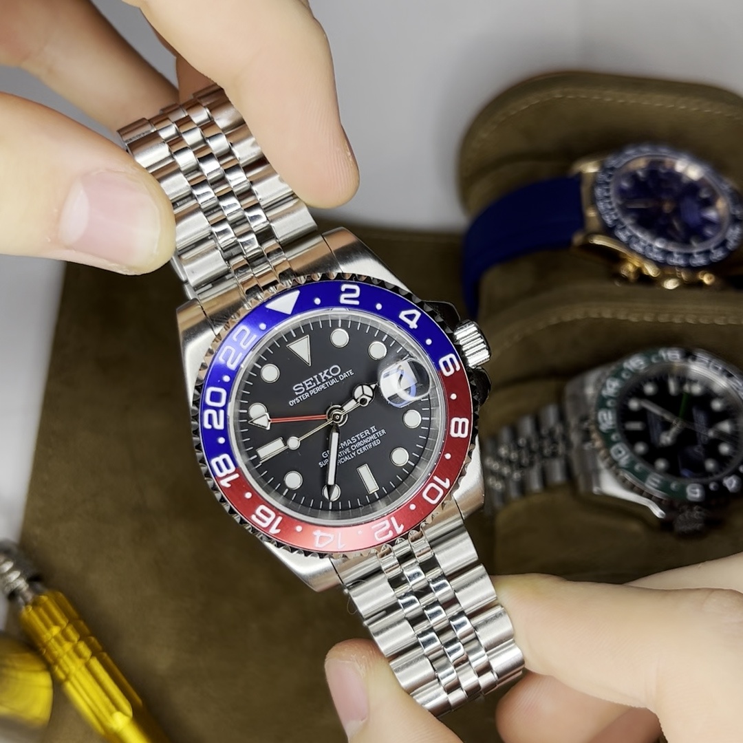 Seiko Mod GMT Pepsi