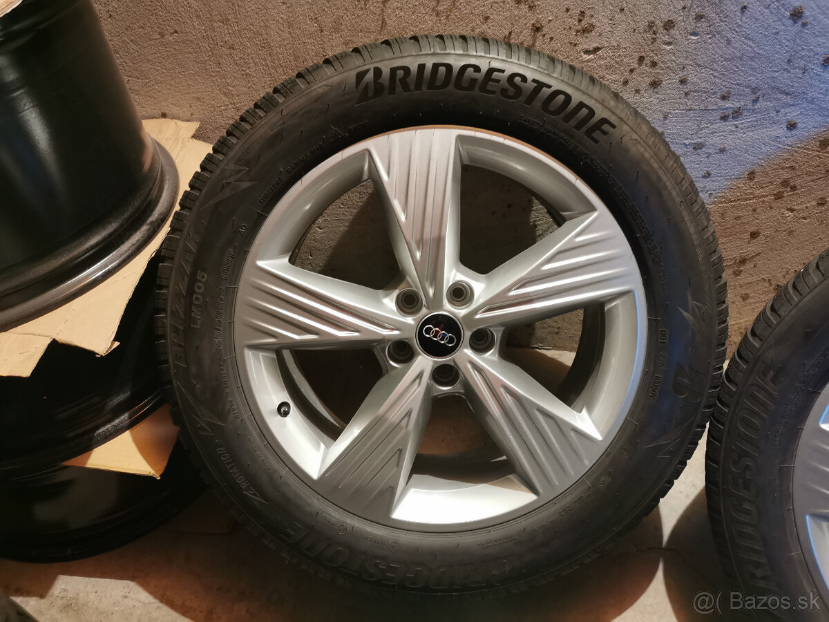Audi Q4 e-tron - originál 19" alu s pneu - DOT 24 7+ mm