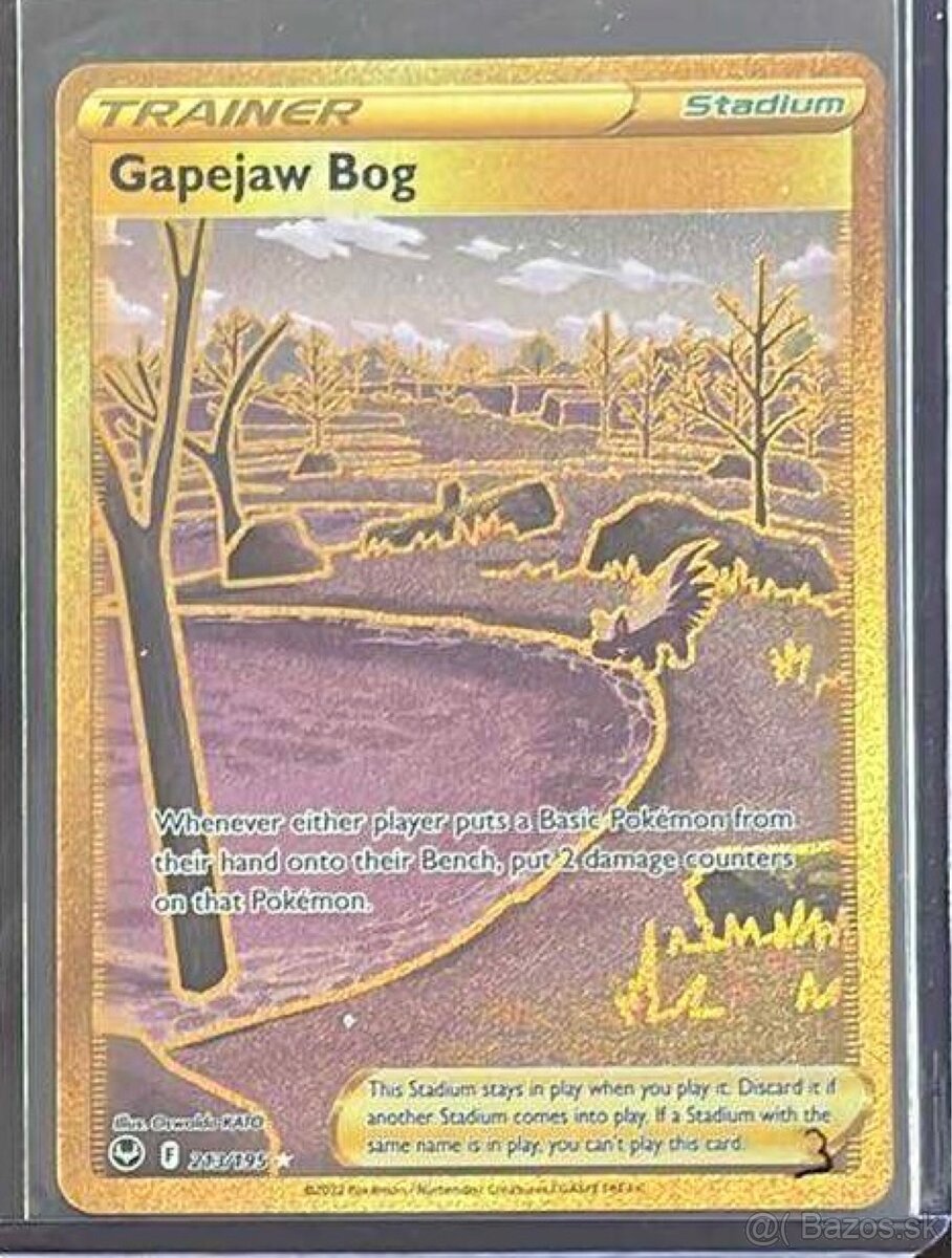Pokémon karta - Gapejaw Bog