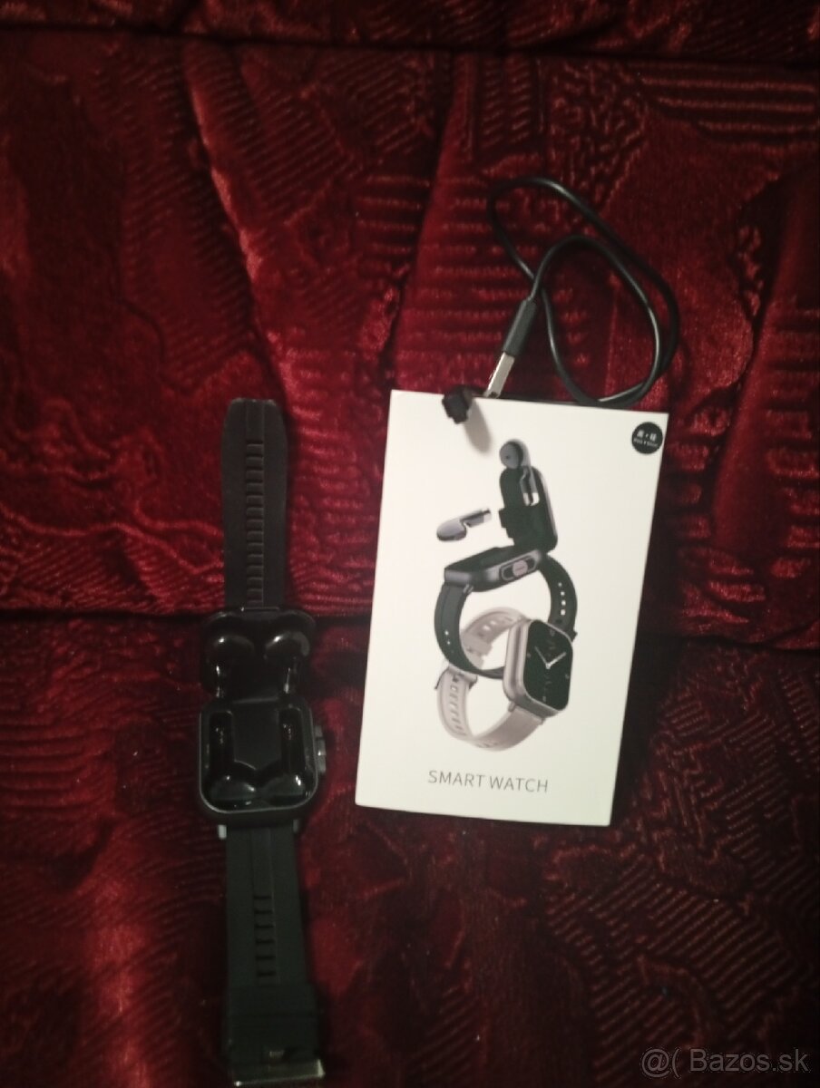 2v1 Smart watch (inteligentné hodinky)+slúchadlá