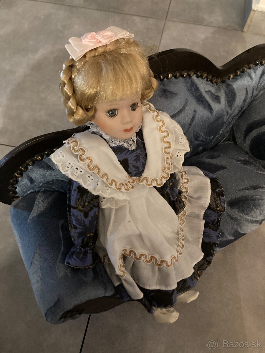 Bábika porcelánová