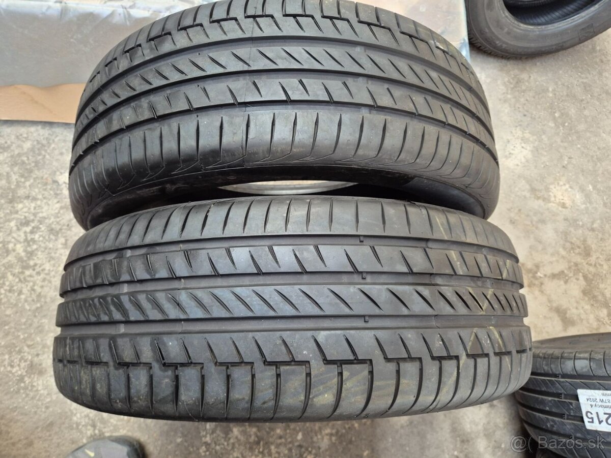 215/55 r18 letné 2 ks CONTINENTAL - nejazdené