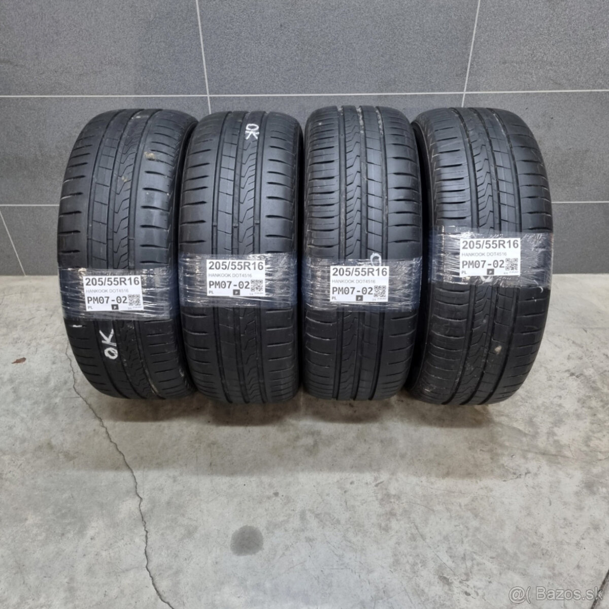 Letné pneumatiky 205/55 R16 HANKOOK
