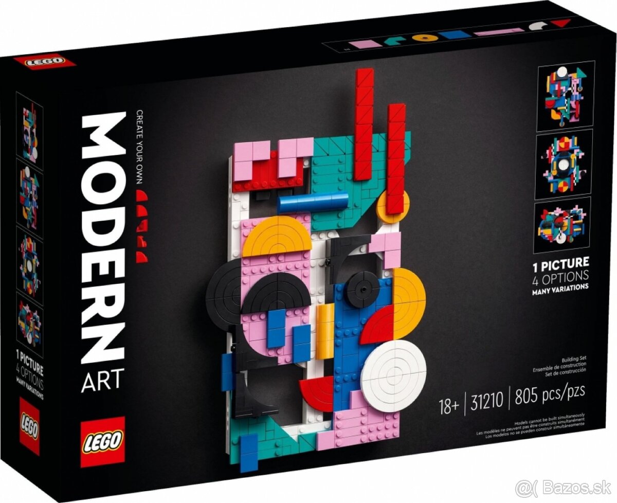 LEGO 31210 Moderné umenie