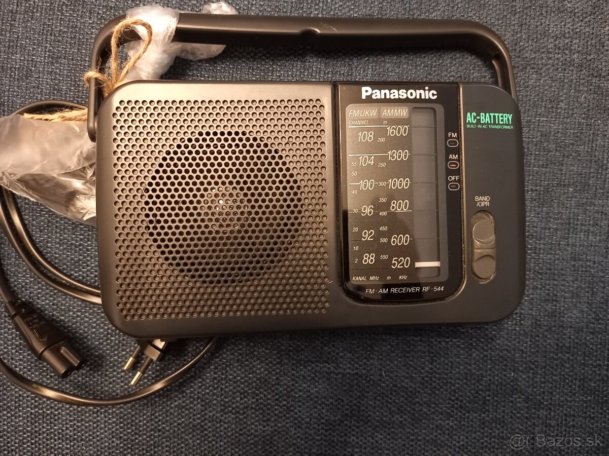 Rádio Panasonic RF 544 - r.1992