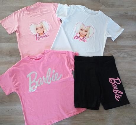 Nové Barbie tričká,legíny 164/11-12r.