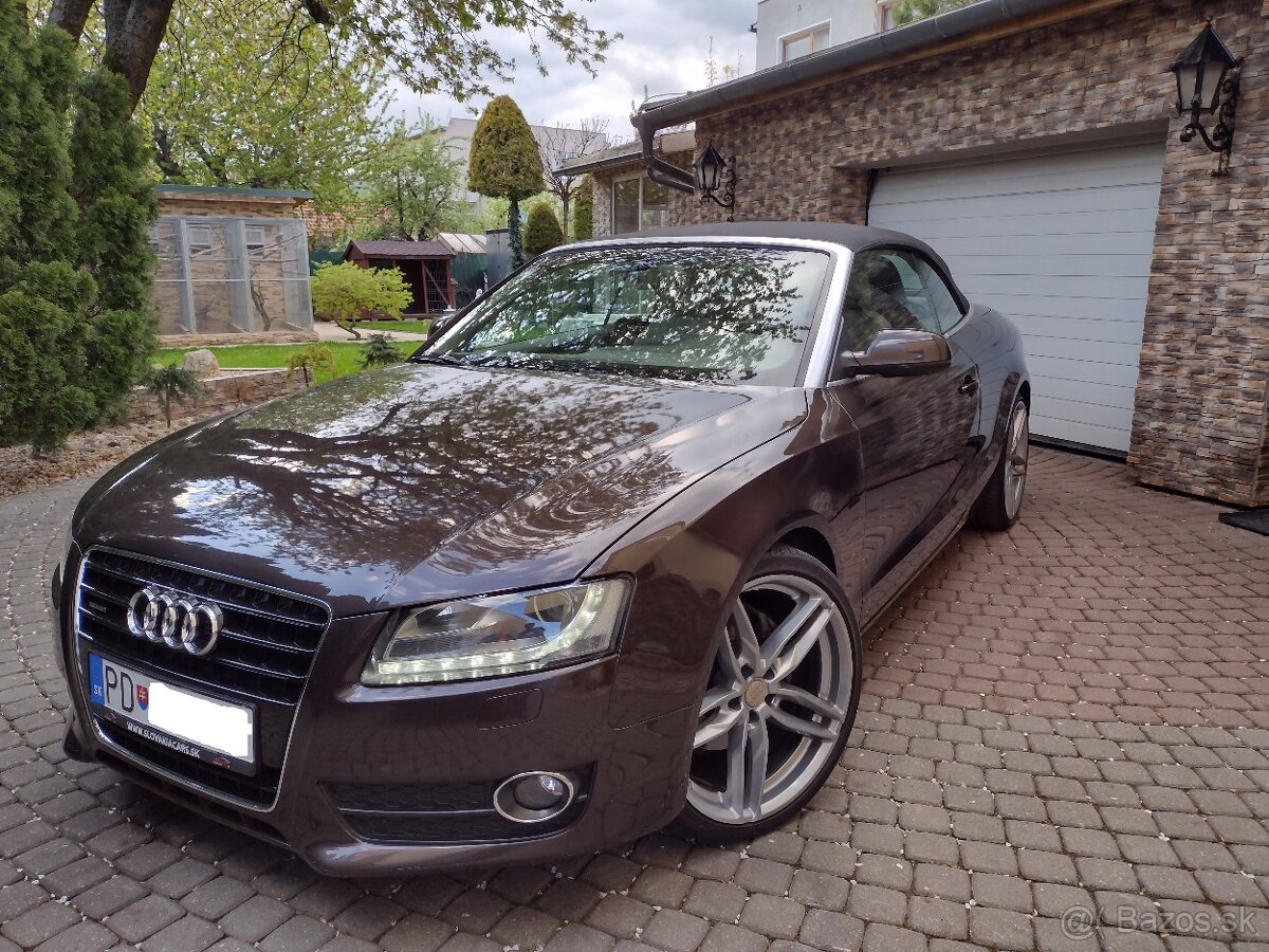 Audi A5 Cabrio 3,2 FSi V6, Quatro, 195kw.