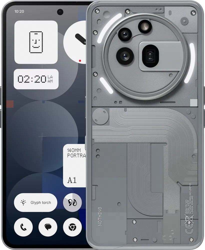 Nothing Phone (3a) Pro 12 GB/256 GB Grey