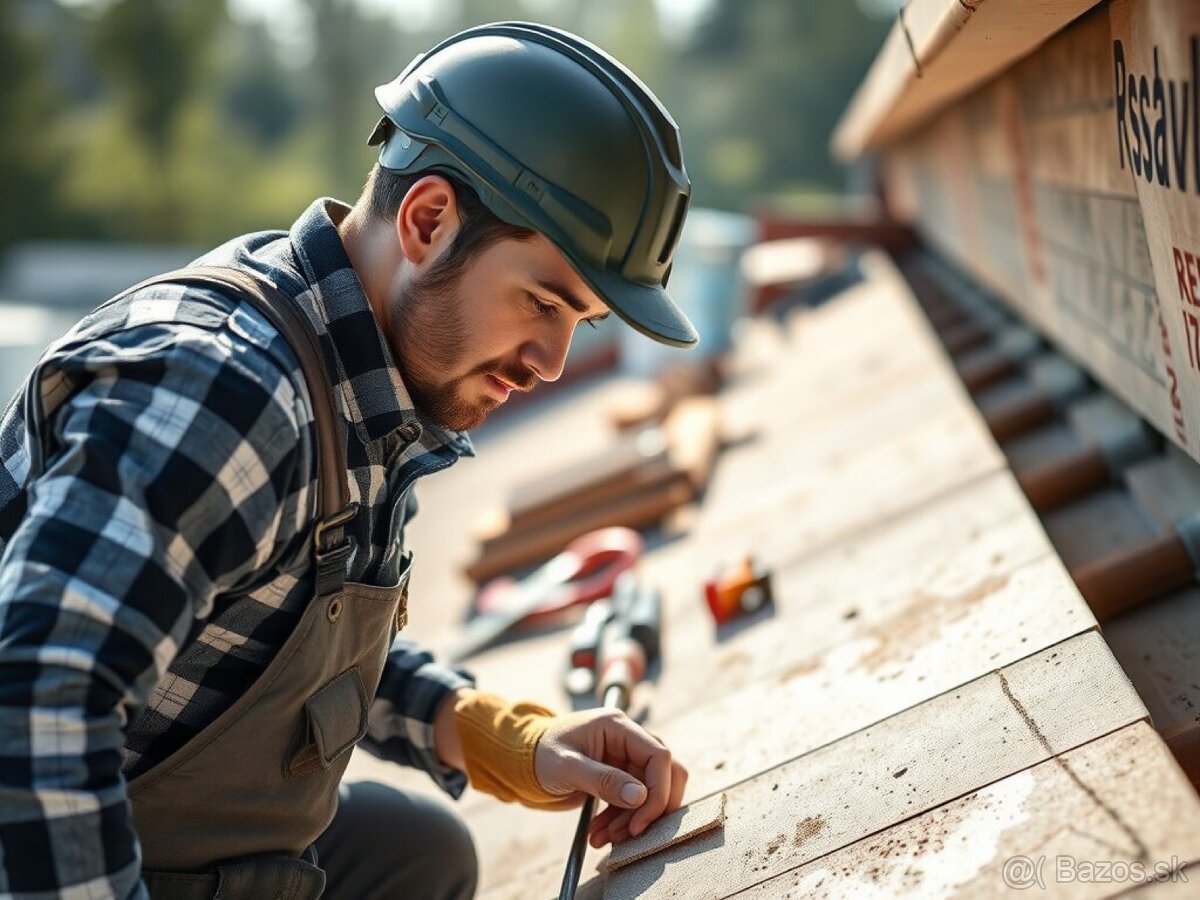 Pokrývač striech-izolatér striech (Dachdecker)