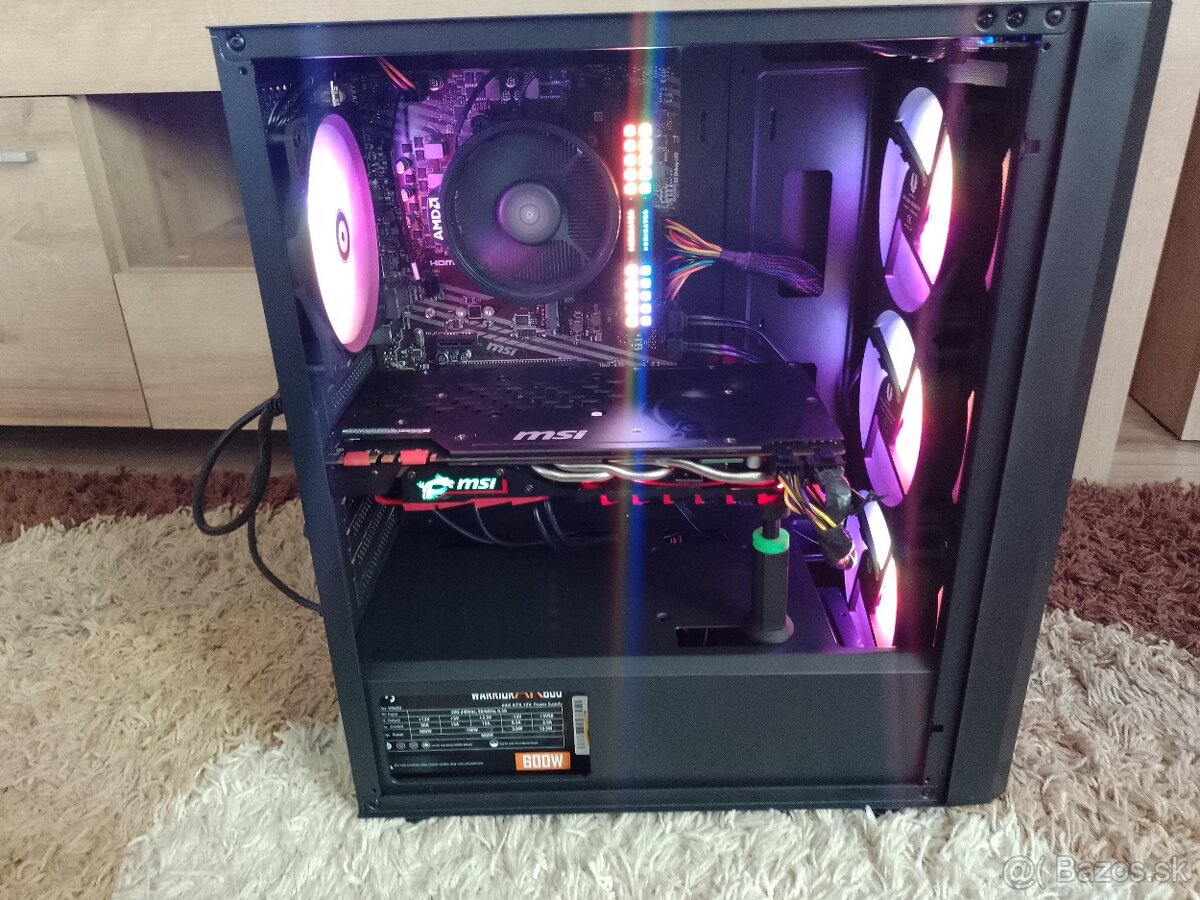 Predam herny PC RYZEN 5 3600X/4,4GHz/GeForce GTX 1080 GAMING