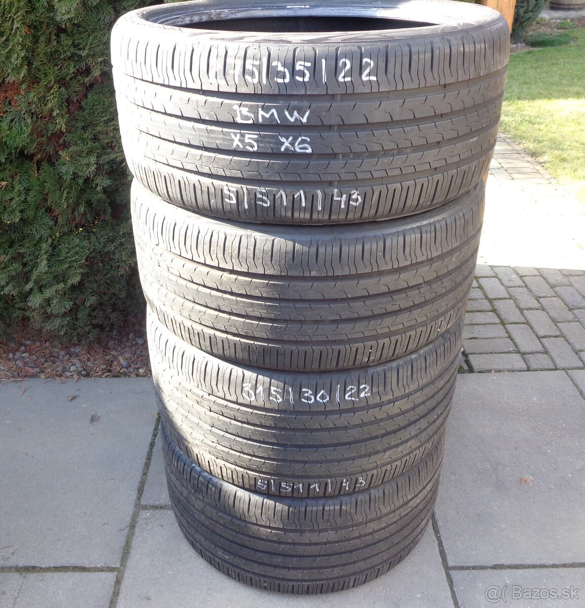 275/35r22 + 315/30r22 Continental nove demo letne pneu