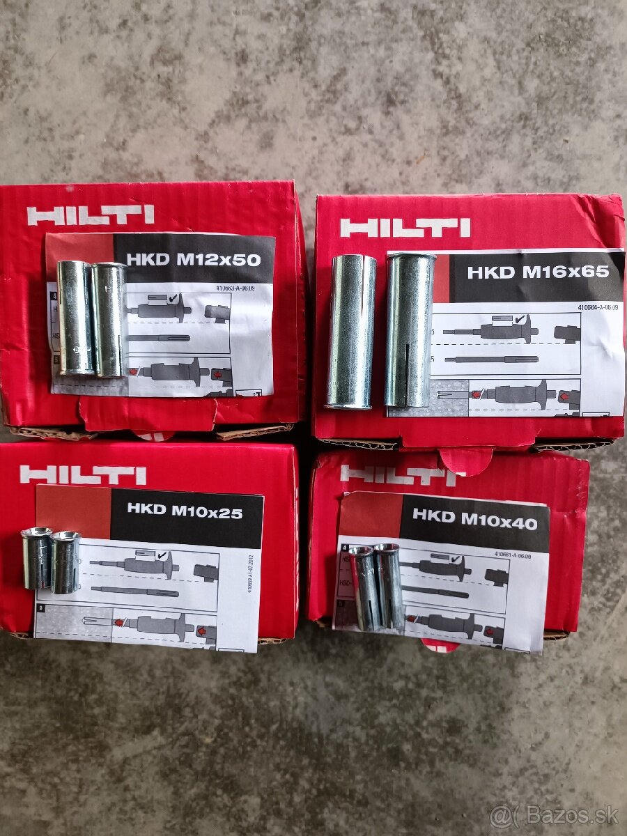 Hilti Úderova kotva s vnútorným závitom
