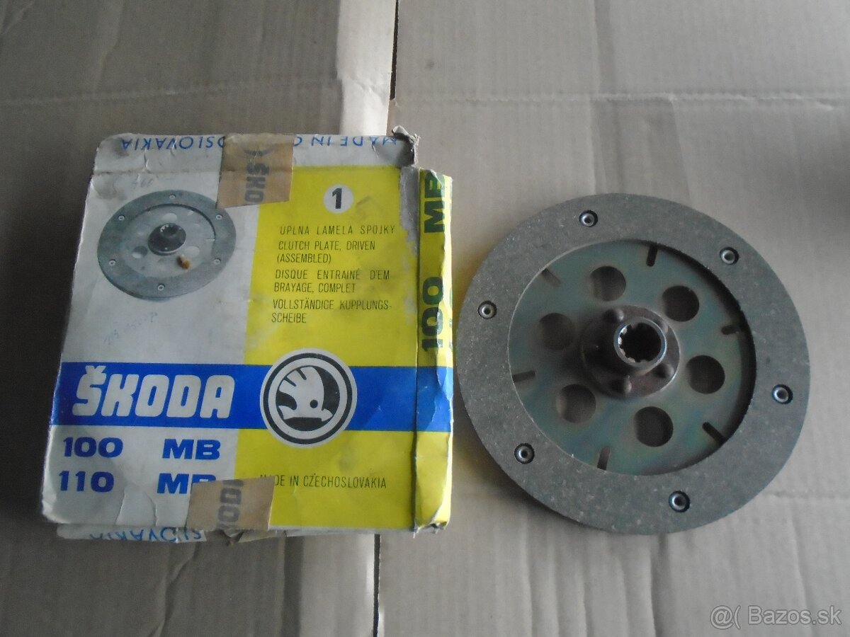 škoda 1000, 1100, 100, 110, 105, 120 MB Spojka