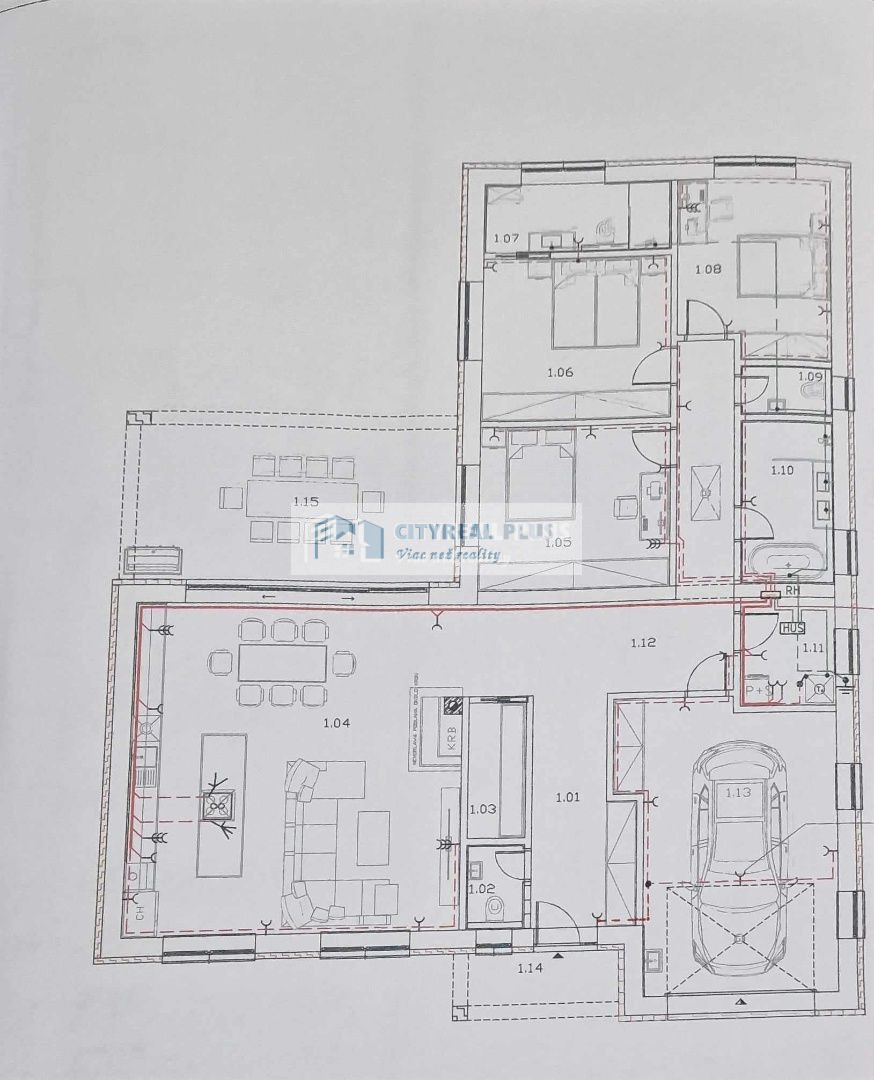 Ponúkam na predaj stavebný pozemok s PROJEKTOM Dvory nad Žit