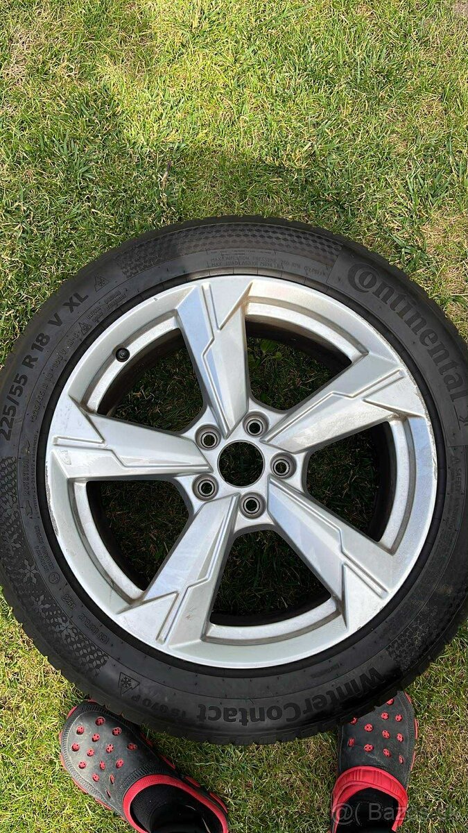 Audi a6 c8 5x112 r18 elektrony original