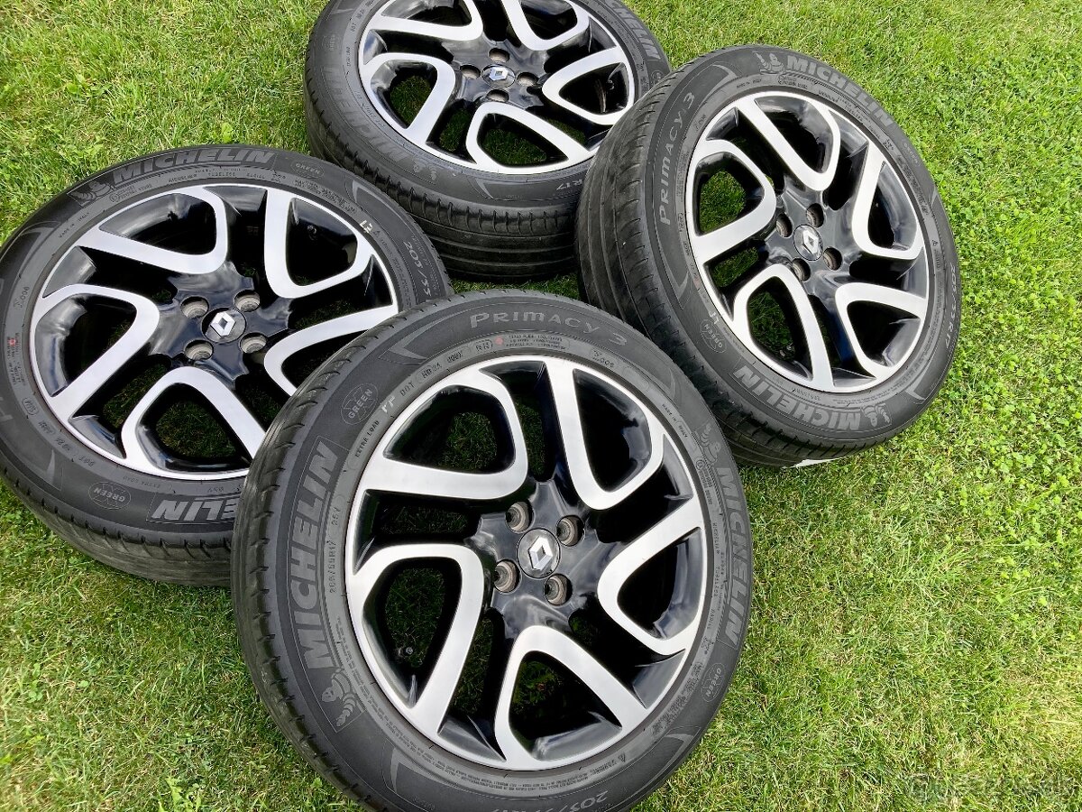 Letná sada org RENAULT 4x100 6,5J ET40 205/55 R17