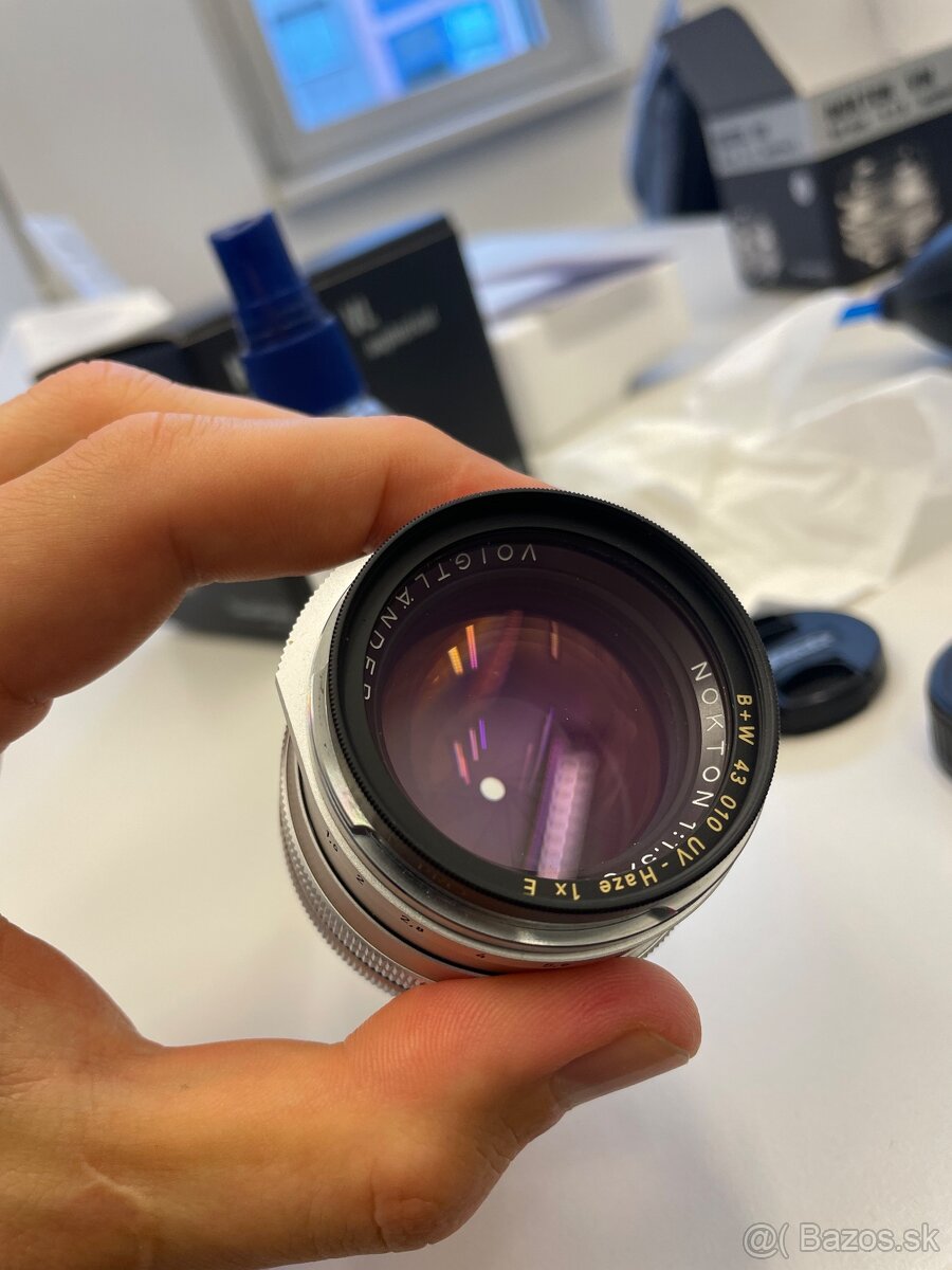 Voigtlander nokton 50mm f1.5 II S.C. VM