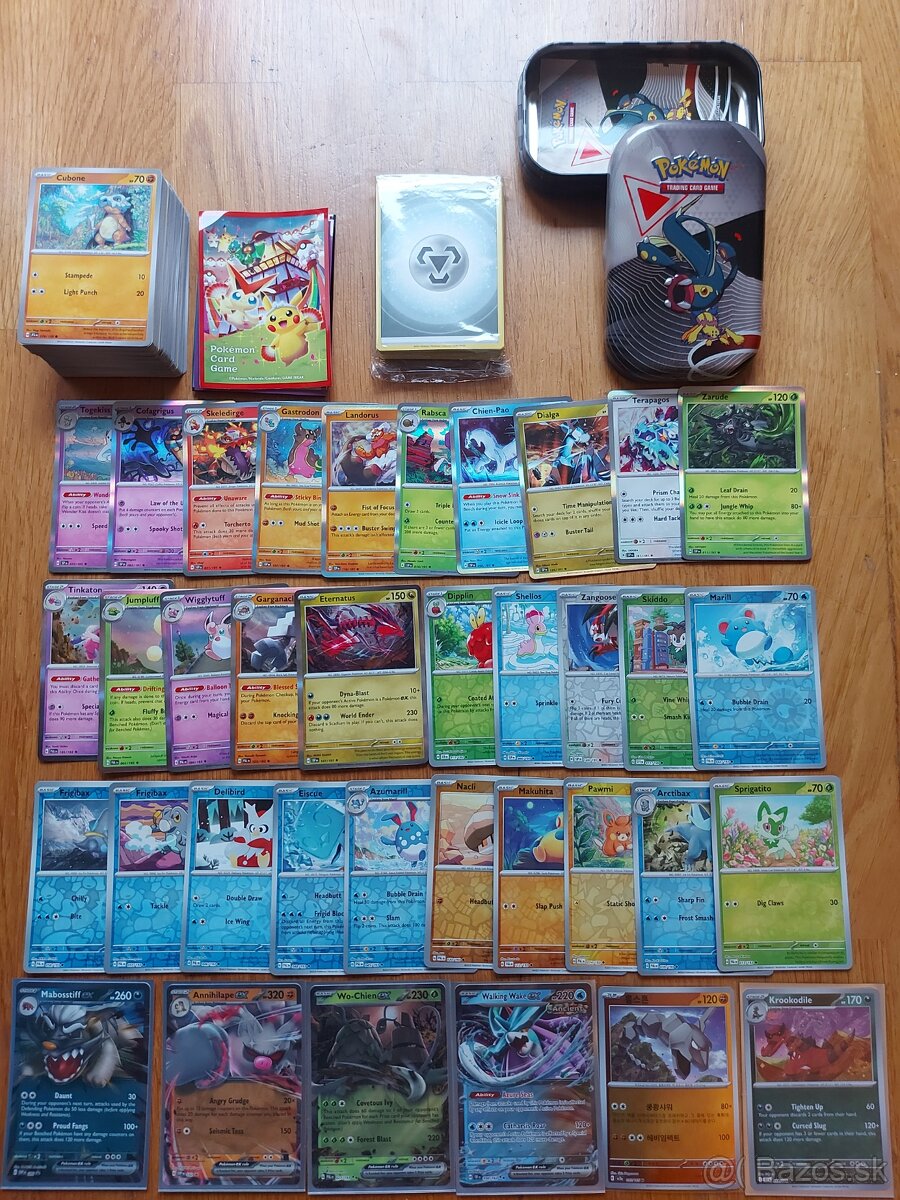Original pokemon kartičky
