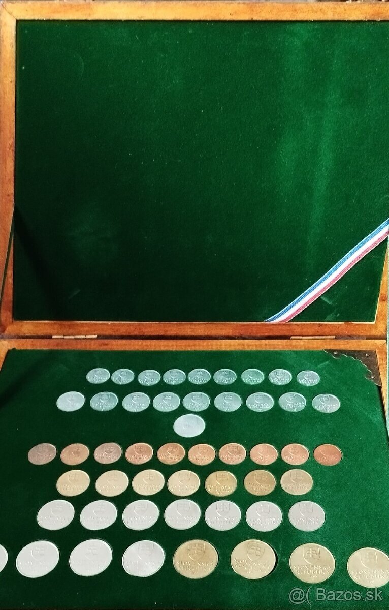 Sada obehových mincí SR 1993-2008