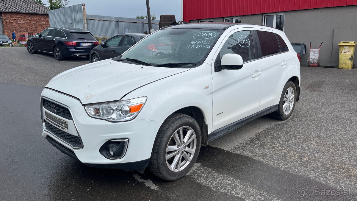 Mitsubishi ASX 1.8 D-ID 4N13 Na náhradní díly 4x4