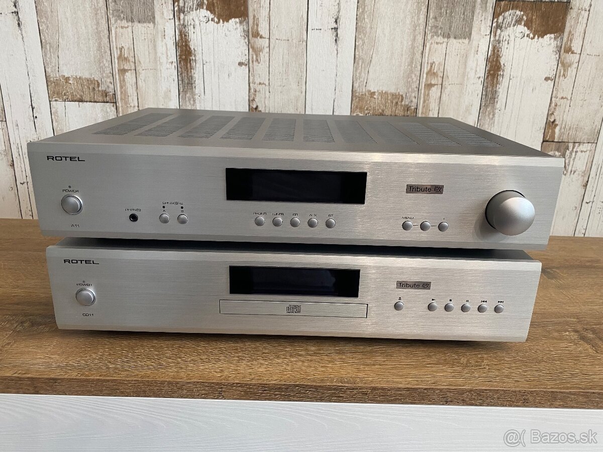 ROTEL A11 Tribute + ROTEL CD11 Tribute