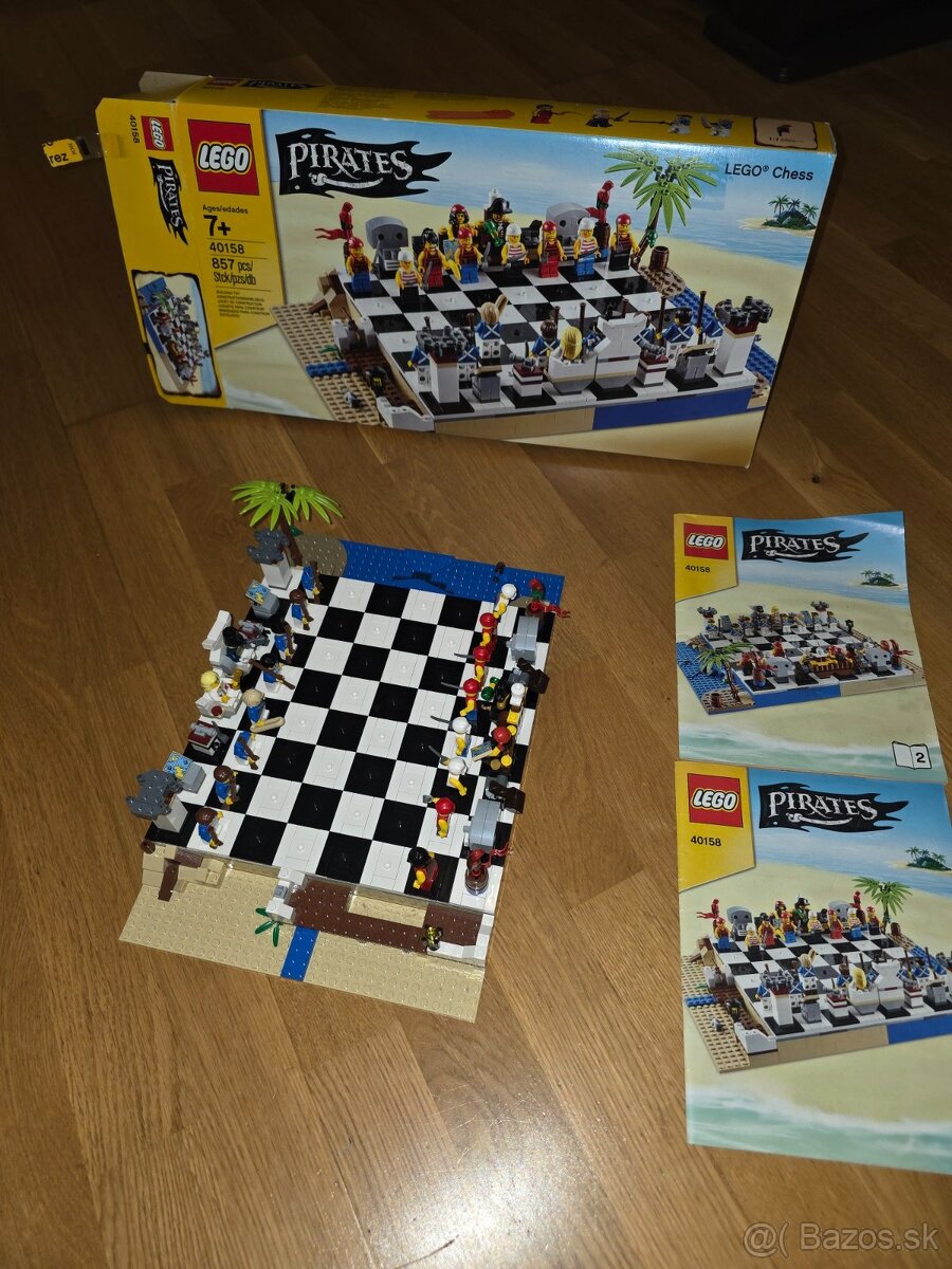 Lego šachy Pirati 40158