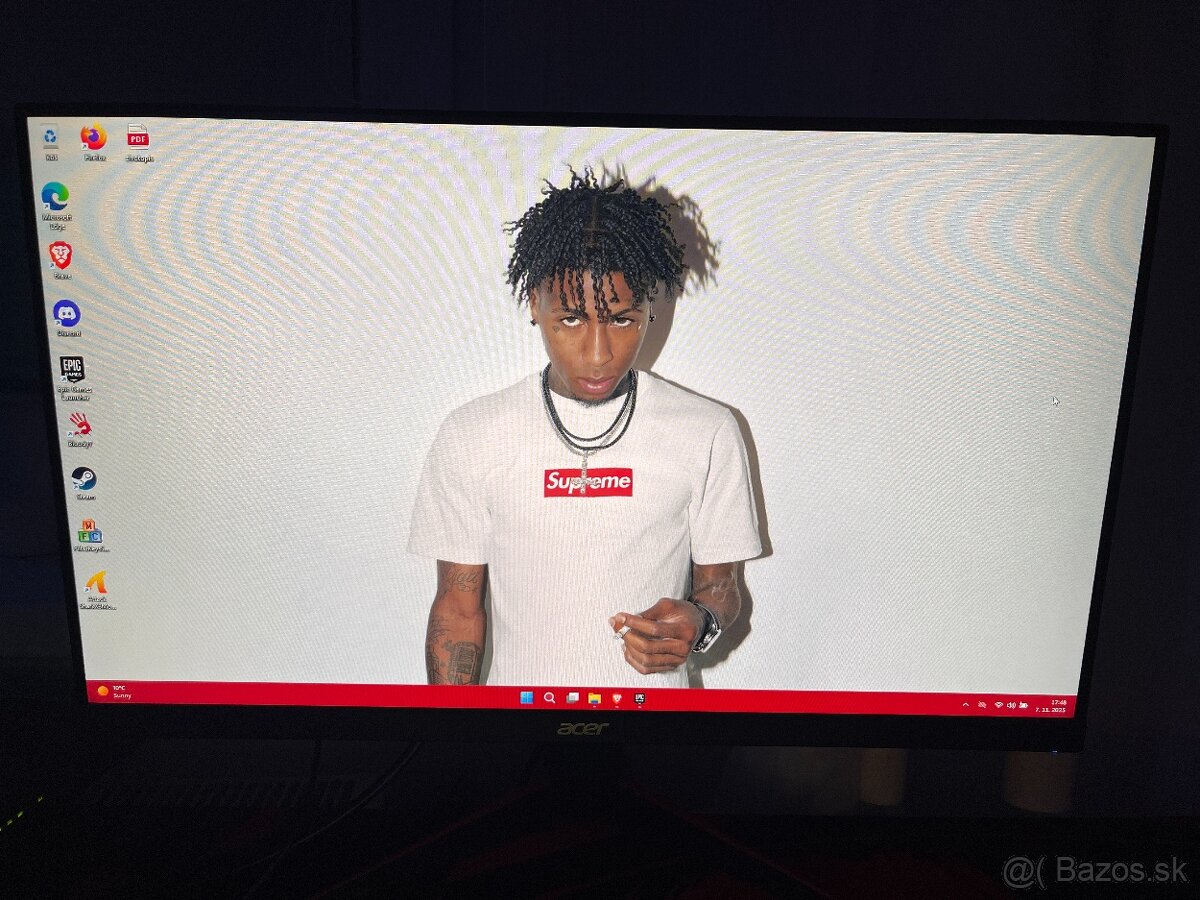 Monitor Acer Nitro VG270E Levice