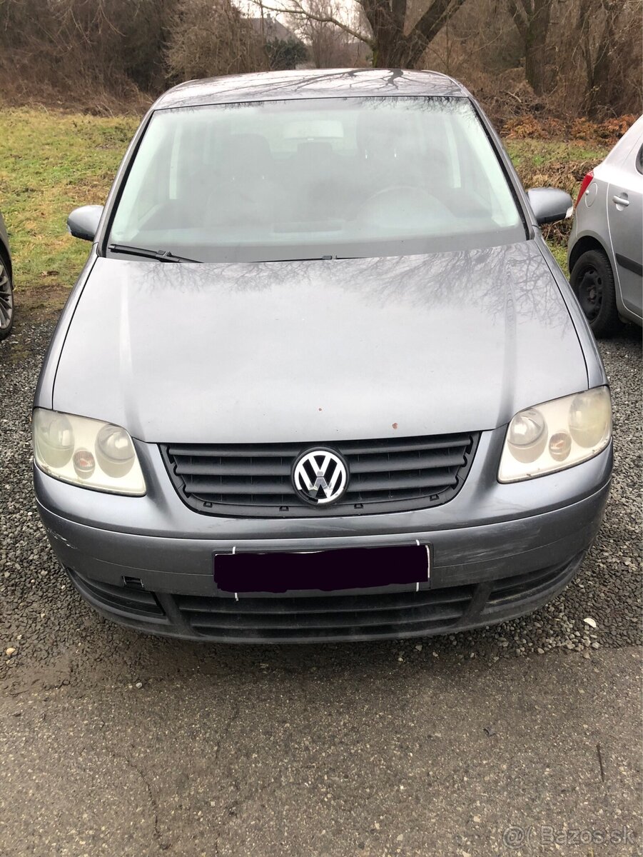 Rozpredám VW Touran 1.9 TDI 77kw