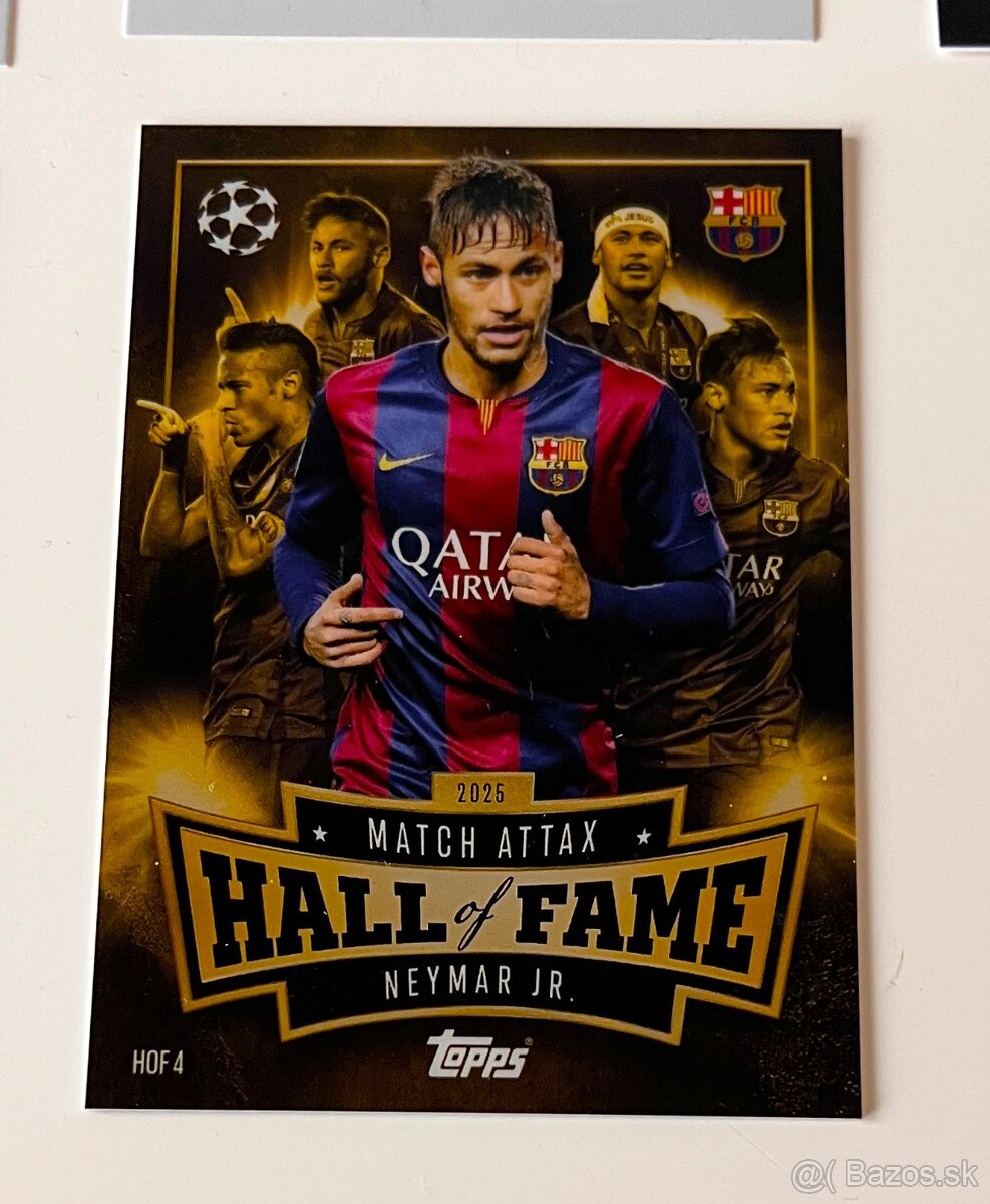 Futbalové kartičky - Neymar jr. a mix 23ks na PREDAJ spolu.